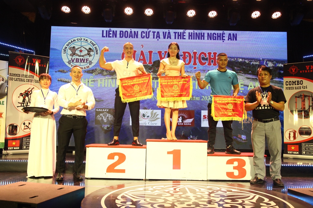 Có 80 lực sĩ tham gia giải Vô địch Thể hình và Fitness Nghệ An năm 2020